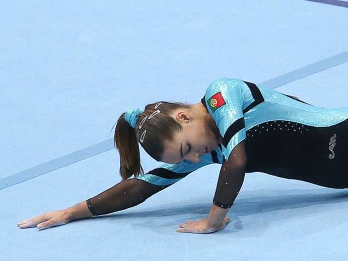 Ginástica artística: Filipa Martins a um passo do all around