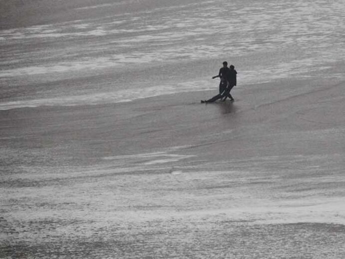 Canhão da Nazaré faz primeira vítima
