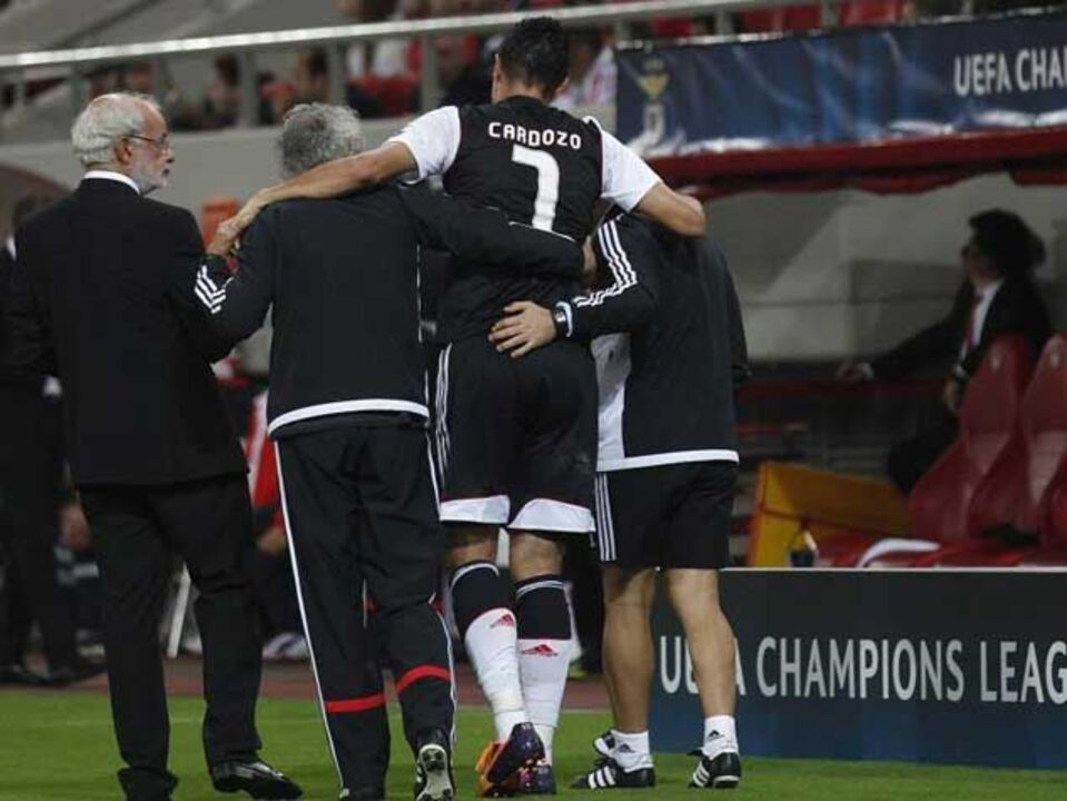 Será desta que Cardozo falha o dérbi lisboeta?