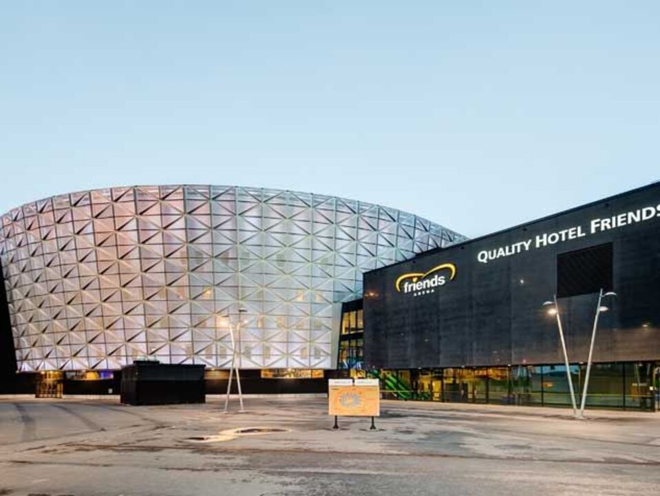 Relva do Friends Arena com medidas especiais