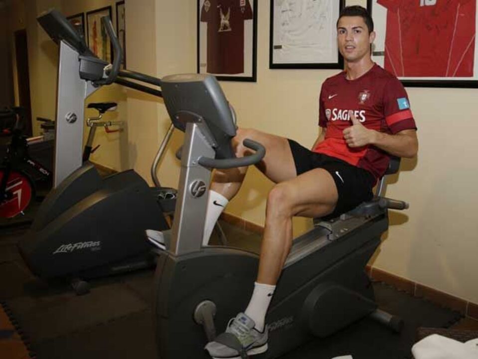 Ronaldo pronto para a guerra