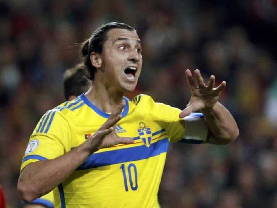 Ibra leva 3 jogos sem marcar frente a Portugal