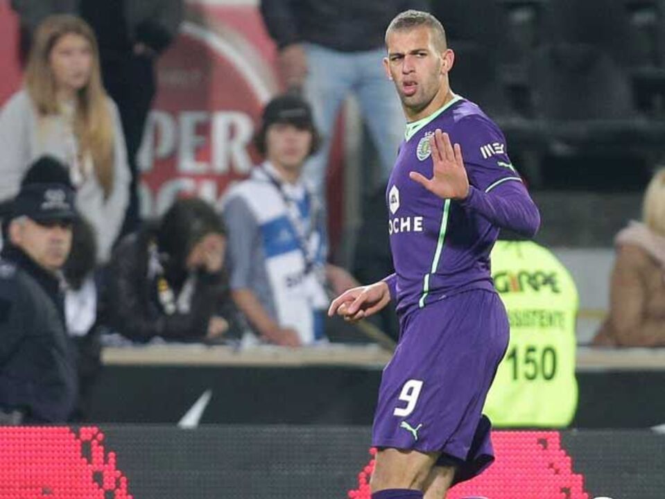 Slimani mais rápido que a "própria sombra"
