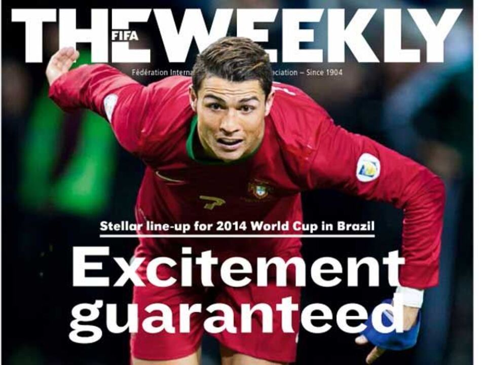 Ronaldo protagonista da capa na última edição da revista FIFA