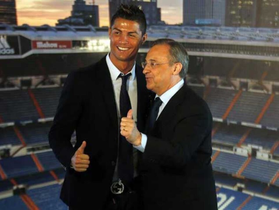Florentino Pérez: «Ronaldo está a marcar uma era»