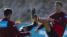 Ronaldo e Pepe prontos para a Suécia