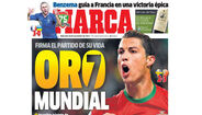 Até os argentinos se renderam a Ronaldo