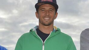 Hugo Pinheiro radiante com a paternidade