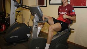 Ronaldo pronto para a guerra