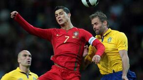 Portugal favorito no playoff com Suécia