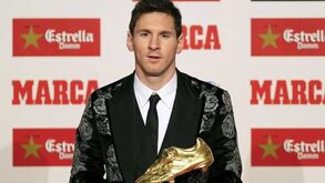 Messi descarta 4.ª Bota de Ouro em época de lesões