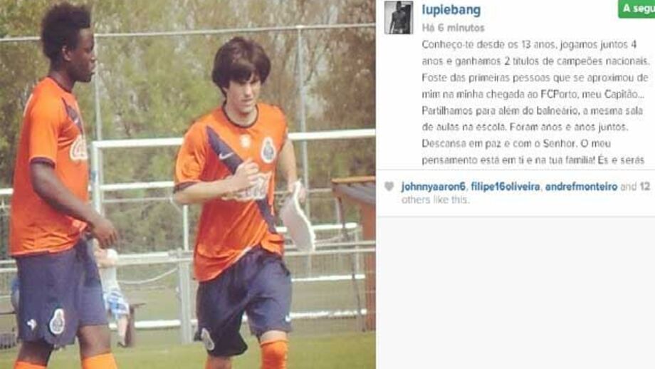 Lupeta: «És e serás sempre um exemplo Alex»