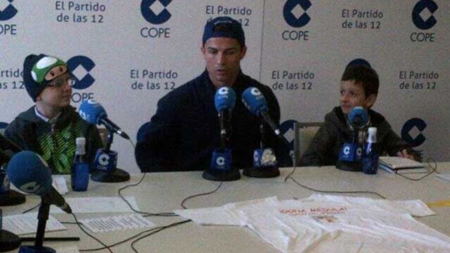 Ronaldo: «O meu filho está louco pela bola!»