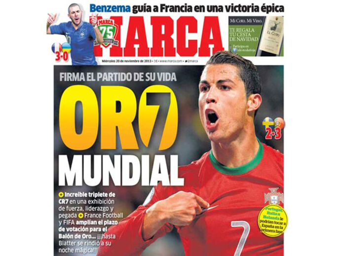Até os argentinos se renderam a Ronaldo