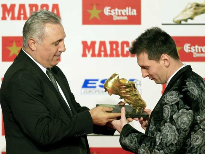 Messi descarta 4.ª Bota de Ouro em época de lesões