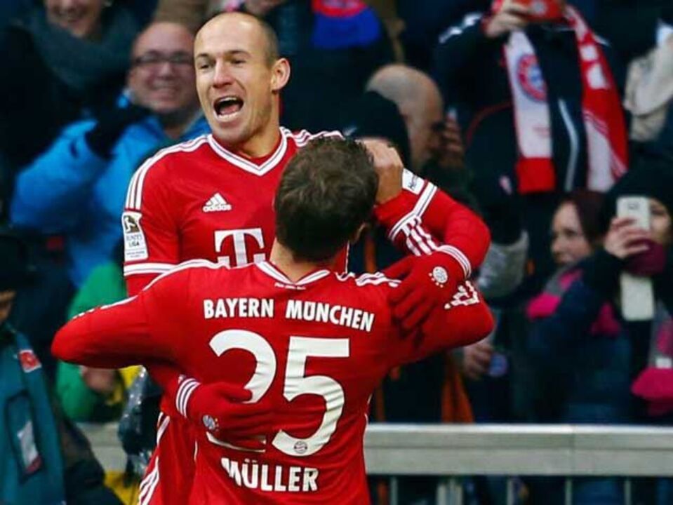 Robben histórico na Bundesliga