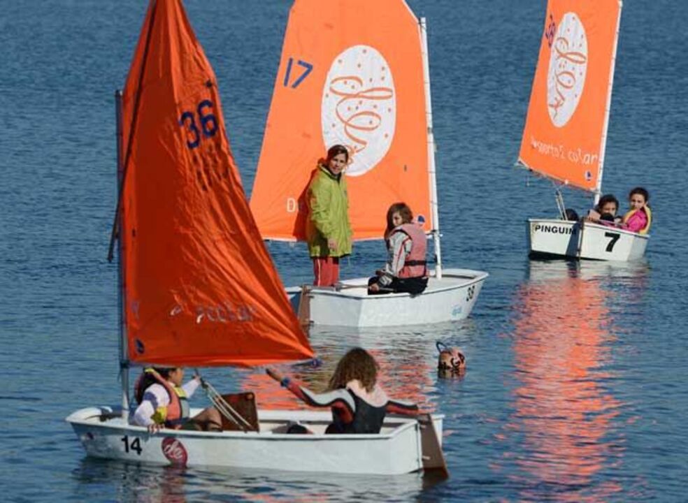 Grande entusiasmo na Lagoa de Albufeira