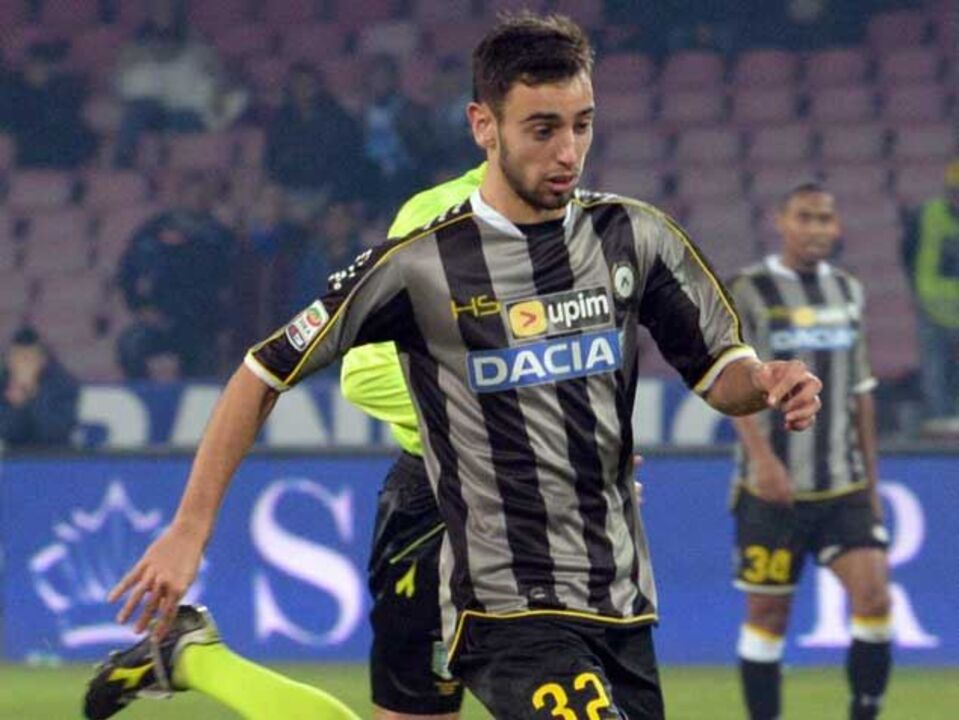 Bruno Fernandes estreia-se a marcar na Serie A