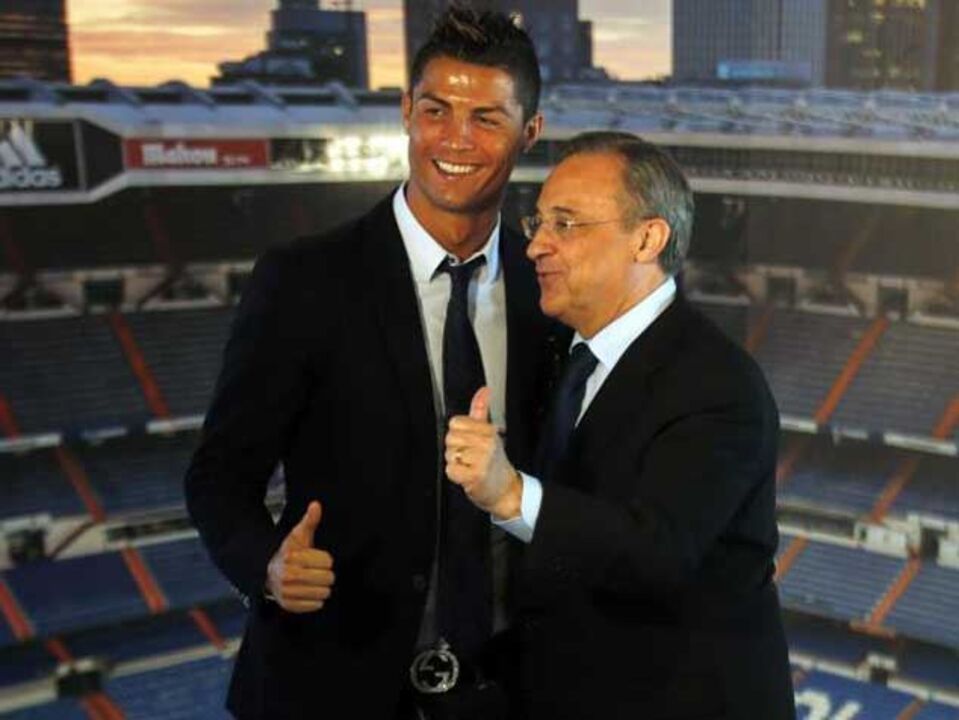 Florentino Pérez: «Cristiano é o melhor de todos»