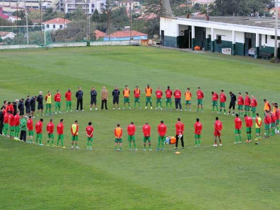 Treino com 15 minutos de silêncio por Eusébio