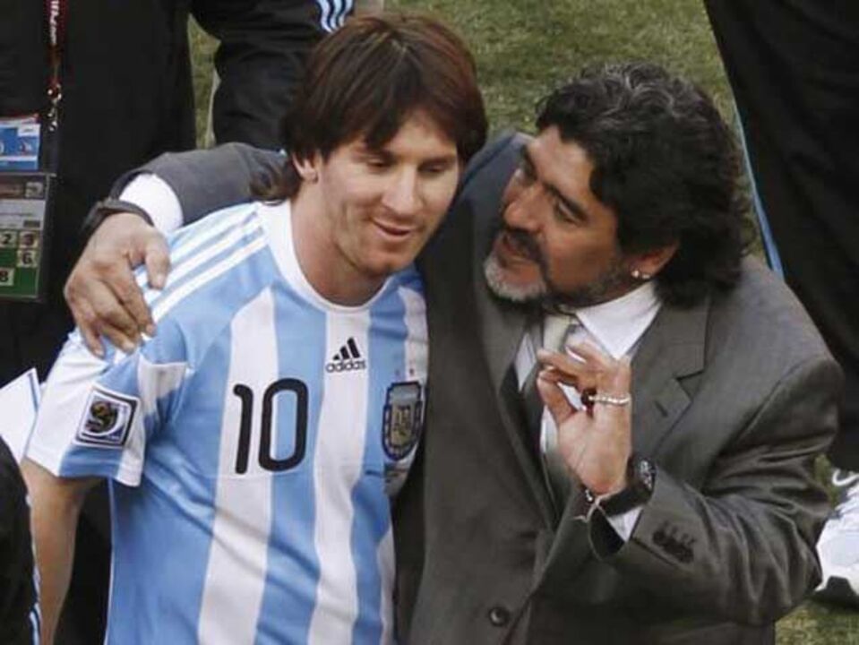 Maradona: «Bola de Ouro de Messi foram os dois meses de descanso»