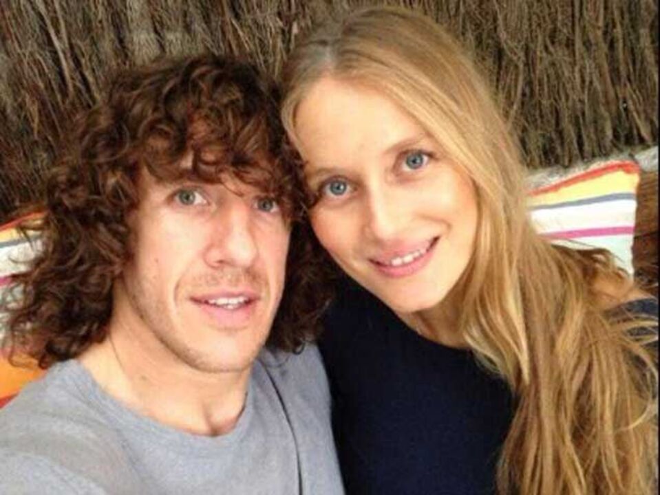 Carles Puyol já é pai de Manuela