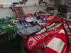 Vandalização obrigou a recolha de cachecóis