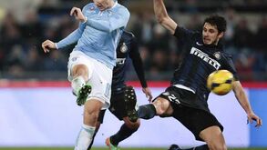 Lazio vence Inter e sobe na tabela