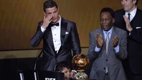Um mar de lágrimas de Cristiano