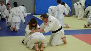Primeiro encontro de judo juntou cerca de 100 alunos