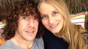 Carles Puyol já é pai de Manuela