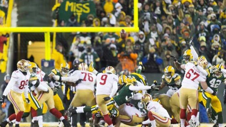 49ers eliminam Packers no último segundo