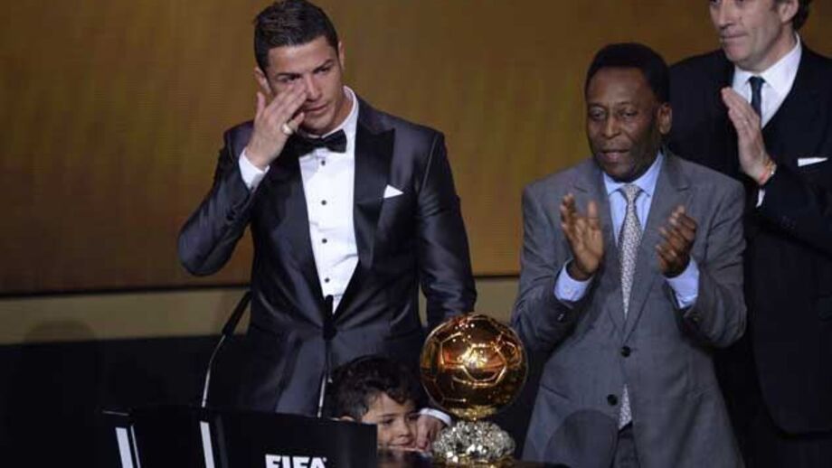 Um mar de lágrimas de Cristiano