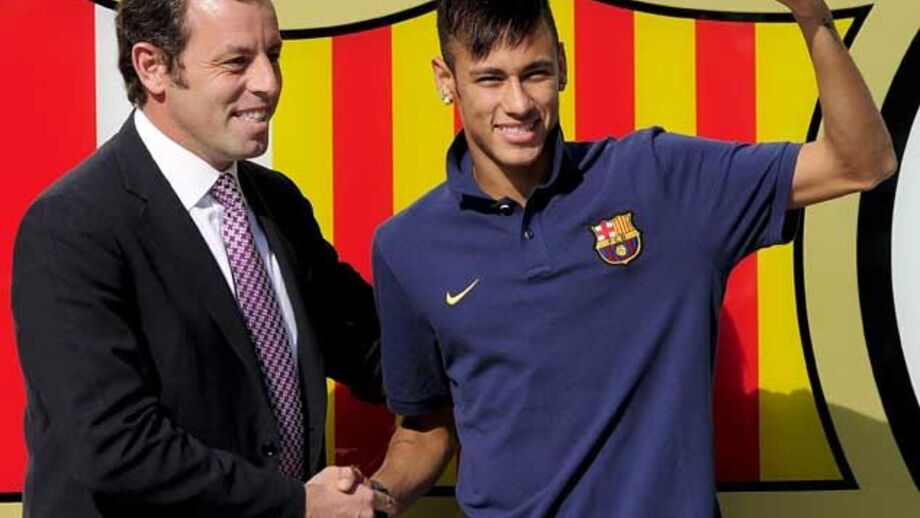 Neymar foi última mancha na liderança de Rosell 
