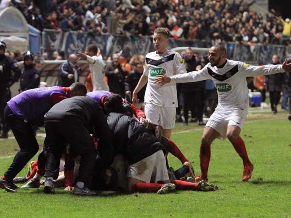 Amadores do Cannes eliminam Montpellier da Taça