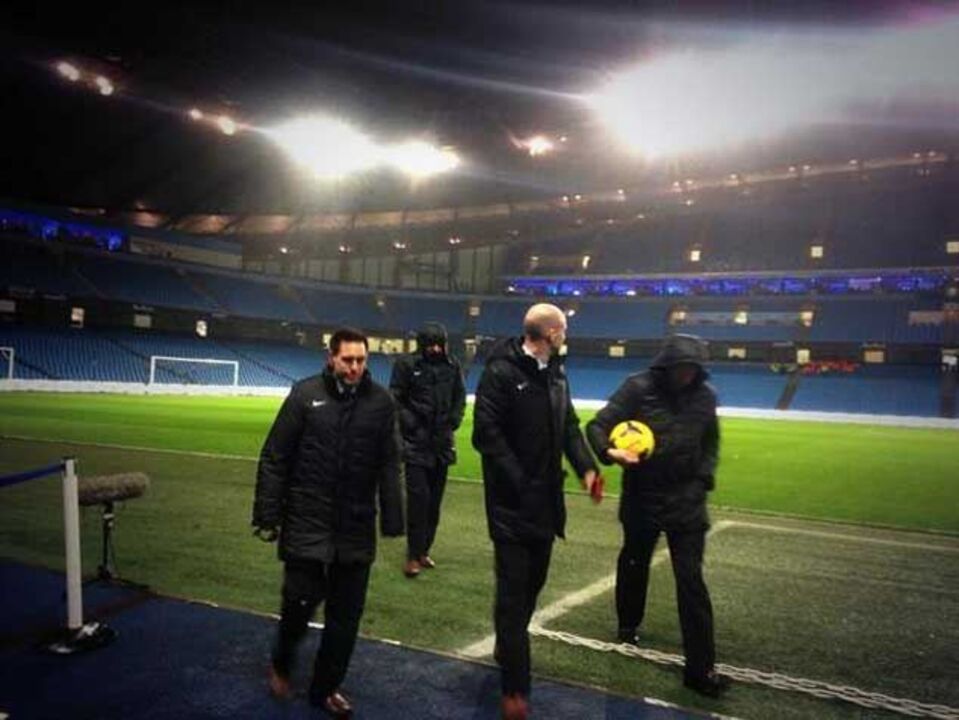 Mau tempo obriga a adiamento do jogo do Man. City