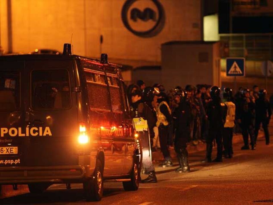 Moutinho chegou a sair em contramão