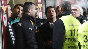 Bruno de Carvalho sempre com a equipa