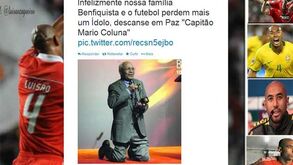 Luisão: «Descanse em paz capitão Mário Coluna»