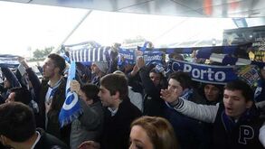 Dragões muito apoiados na partida para a Alemanha