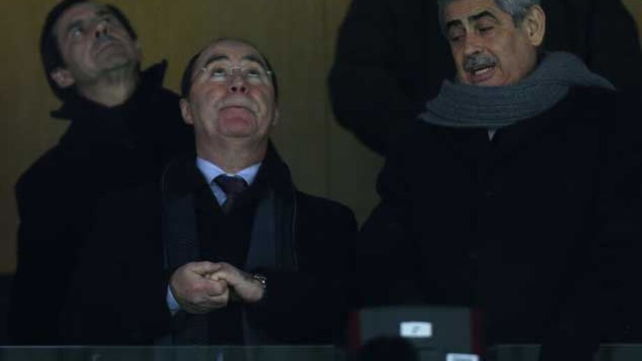 Luís Filipe Vieira desceu ao balneário