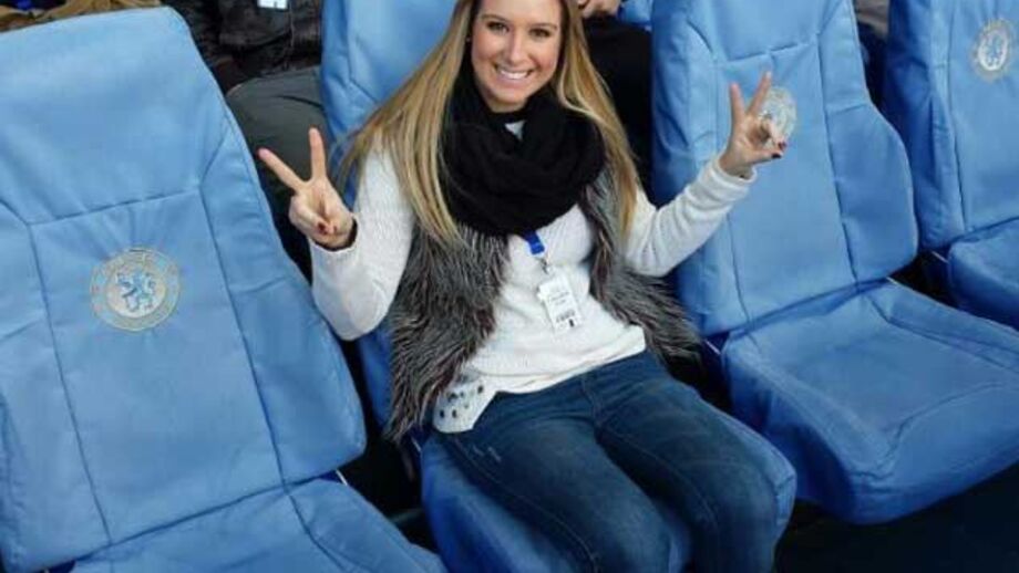 Andressa Pedry visita Chelsea