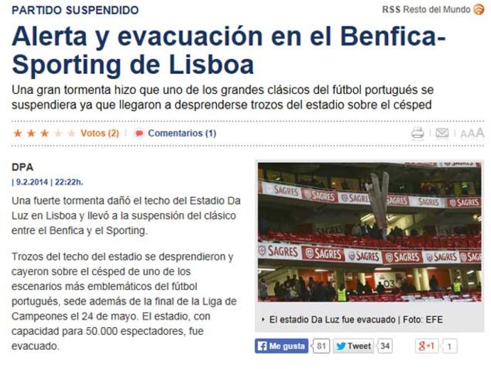 A 'sujeira' vista pela imprensa estrangeira