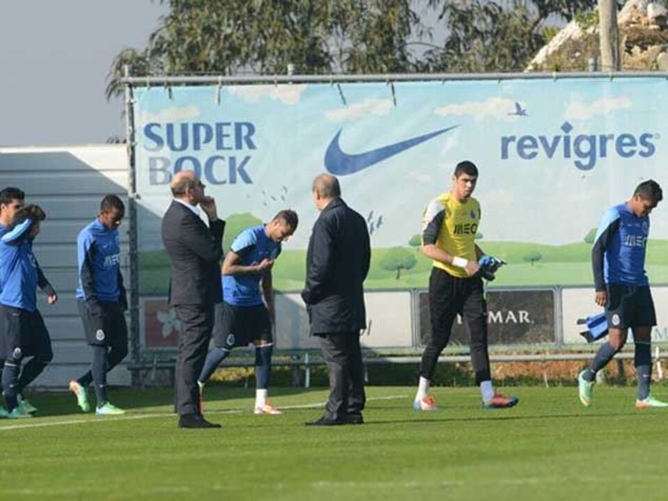 Pinto da Costa na estreia de Luís Castro