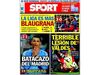 "KO" do Real Madrid de Ronaldo em destaque na imprensa