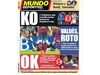 "KO" do Real Madrid de Ronaldo em destaque na imprensa