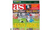 "KO" do Real Madrid de Ronaldo em destaque na imprensa