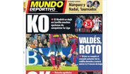 "KO" do Real Madrid de Ronaldo em destaque na imprensa