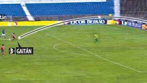 Aceleração e chapelada de Gaitán