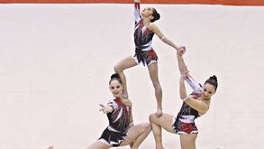 Ginástica Acrobática: Trio luso em terceiro no Dinâmico da Taça do Mundo